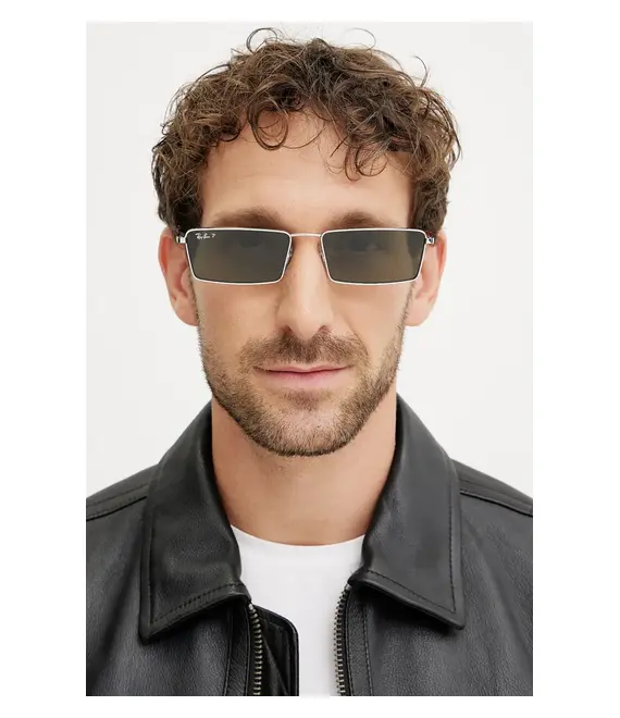 Γυαλιά ηλίου Ray-Ban χρώμα: πράσινο, 0RB3741