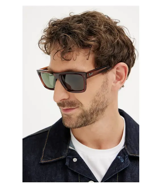Γυαλιά ηλίου Ray-Ban χρώμα: καφέ, 0RB4396