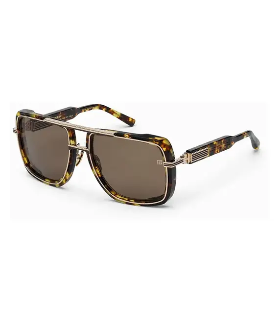 Γυαλιά ηλίου Balmain SOLDIER χρώμα: χρυσαφί, BPS.160D