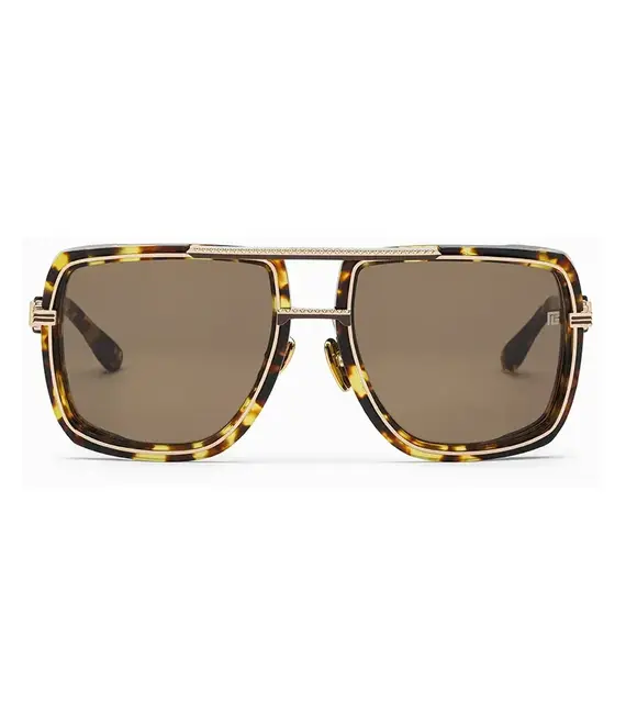 Γυαλιά ηλίου Balmain SOLDIER χρώμα: χρυσαφί, BPS.160D