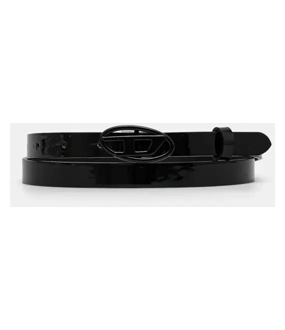 Δερμάτινη ζώνη Diesel PLAY-D B-PLAY 15 belt χρώμα: μαύρο, X10323.PR271