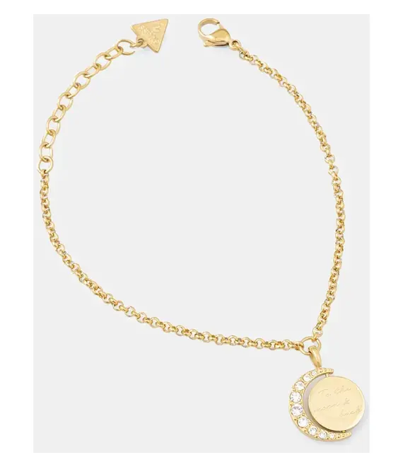 Βραχιόλι Guess χρώμα: χρυσαφί