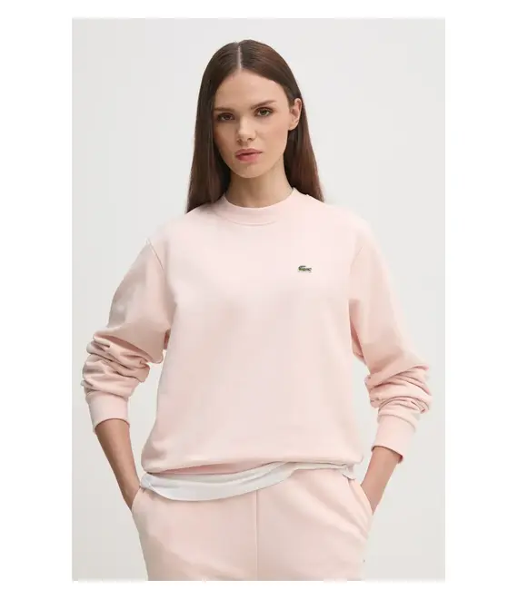 Μπλούζα Lacoste χρώμα: ροζ