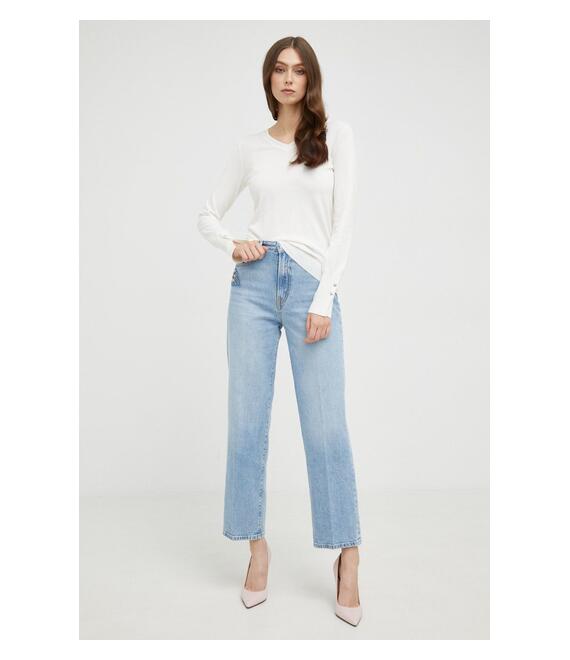 Πουλόβερ Guess χρώμα: μπεζ