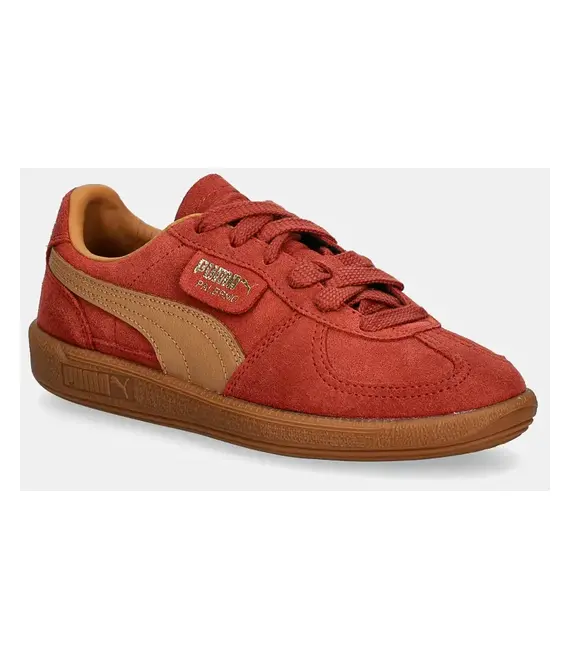 Σουέτ αθλητικά παπούτσια Puma Palermo Cobalt Glaze χρώμα: πορτοκαλί, 396463