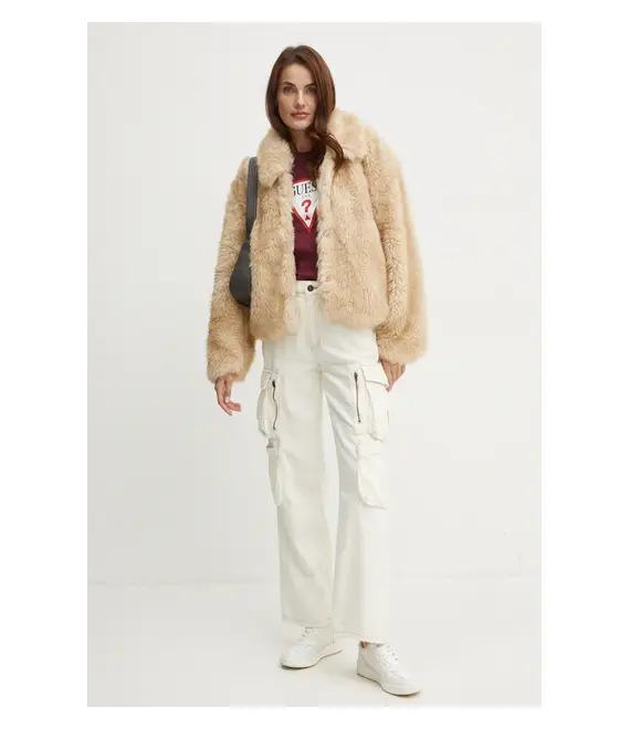 Βαμβακερό μπλουζάκι Guess