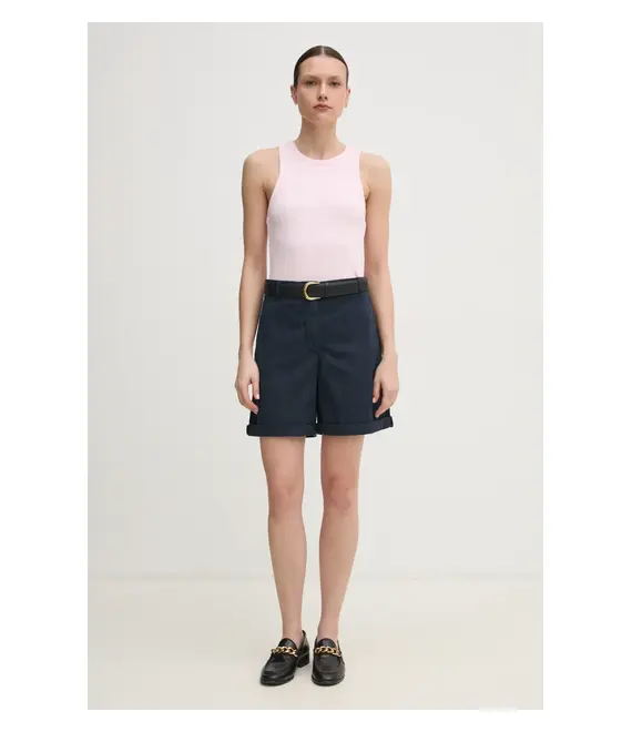 Top Tommy Hilfiger χρώμα: ροζ, WW0WW38635