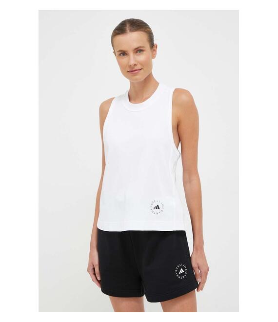 Top adidas by Stella McCartney χρώμα: άσπρο IL3431 IB6858