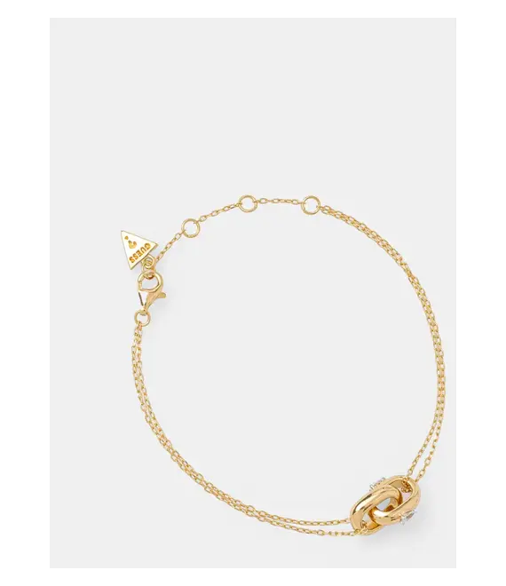Ασημένιο βραχιόλι Guess JSBB04 555JW