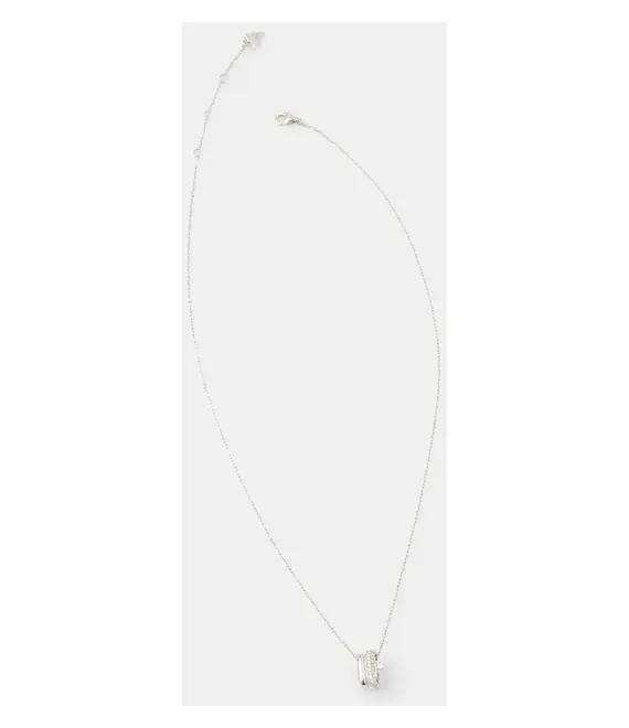 Ασημένιο κολιέ Guess JSBN04 508JW