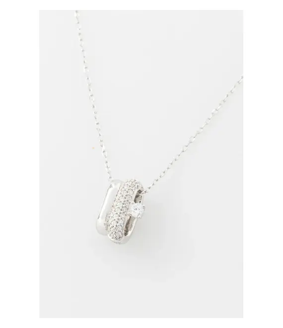 Ασημένιο κολιέ Guess JSBN04 508JW