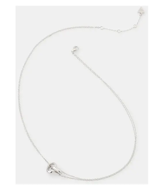 Ασημένιο κολιέ Guess JSBN04 558JW