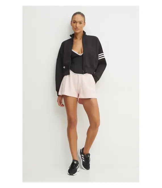 Top adidas Originals Atlanta Corset χρώμα: μαύρο, IW5675