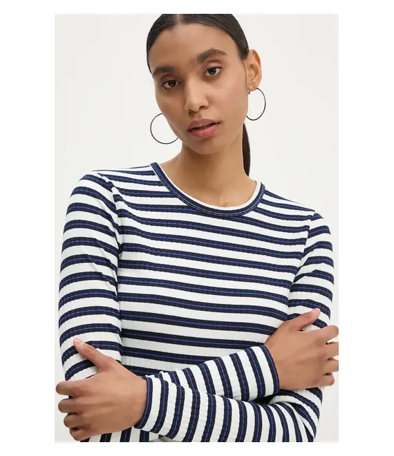Longsleeve MUNTHE JOTE χρώμα: άσπρο, 1116.24164