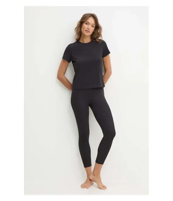 Κολάν lounge Calvin Klein Underwear χρώμα: μαύρο, 000QS7220E