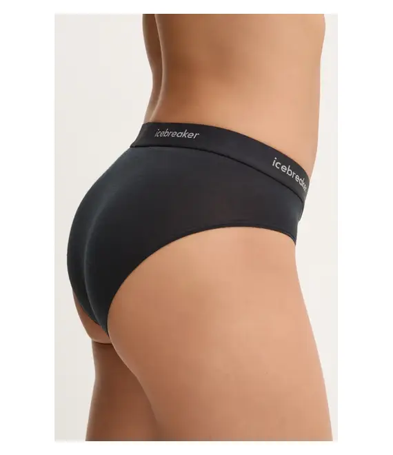 Ισοθερμικά εσώρουχα Icebreaker Merino Blend 125 Cool-Lite Sprite Hipster χρώμα: μαύρο, IB0A57250011