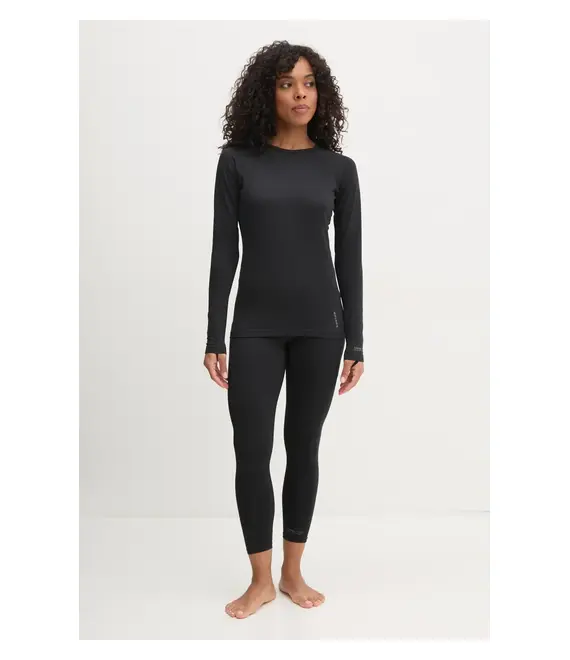 Λειτουργικό μακρυμάνικο πουκάμισο Burton Midweight X Base Layer χρώμα: μαύρο, 221951