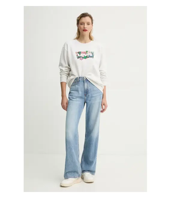 Μπλούζα Levi's χρώμα: γκρι, A8800