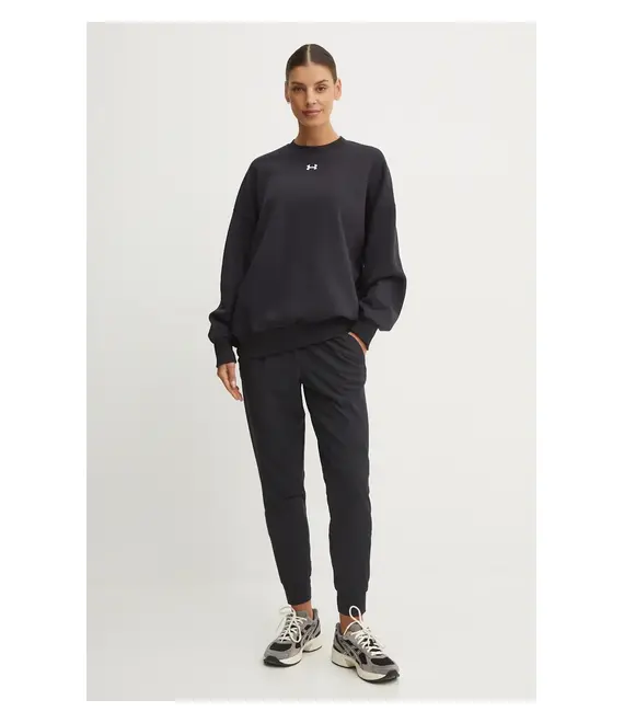 Μπλούζα Under Armour Rival Fleece χρώμα: μαύρο, 1386463