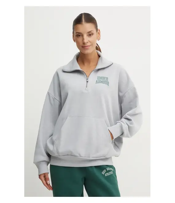 Μπλούζα Under Armour Icon HWT Terry χρώμα: γκρι, 1386495