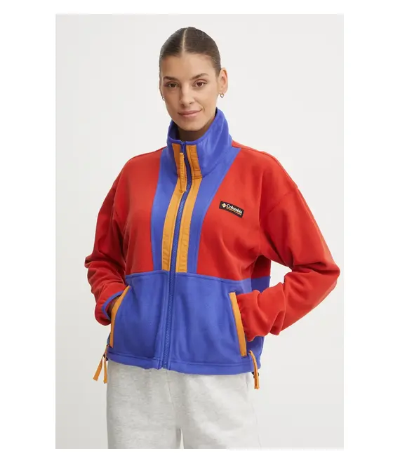 Φλις μπουφάν Columbia Backbowl II FZ Fleece χρώμα: μπλε, 2092163