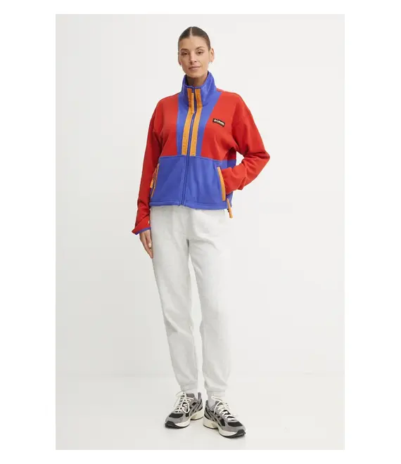 Φλις μπουφάν Columbia Backbowl II FZ Fleece χρώμα: μπλε, 2092163
