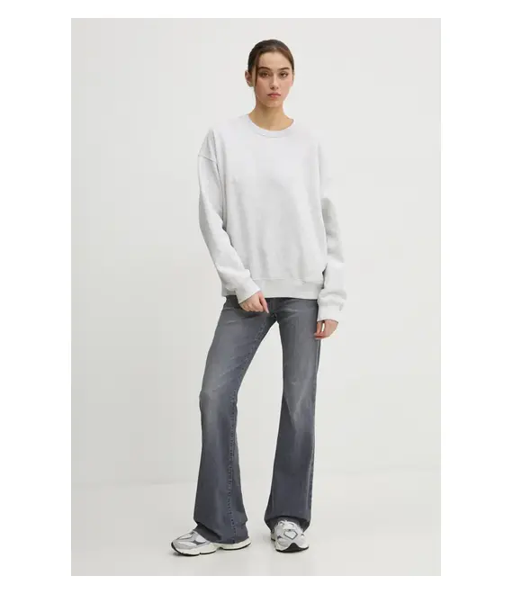 Μπλούζα Hollister Co. χρώμα: γκρι, KI352-4218