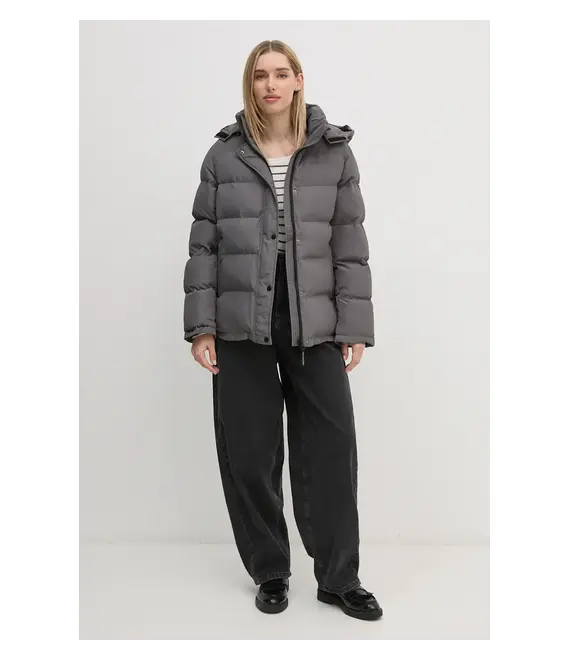 Βαμβακερή μπλούζα με μακριά μανίκια Pepe Jeans FINNA χρώμα: μπεζ, PL505937