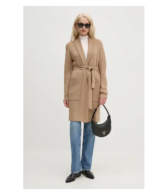 Longsleeve Pepe Jeans FLORY χρώμα: μπεζ, PL505978