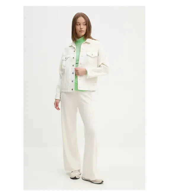 Longsleeve Pepe Jeans FLORY χρώμα: πράσινο, PL505978