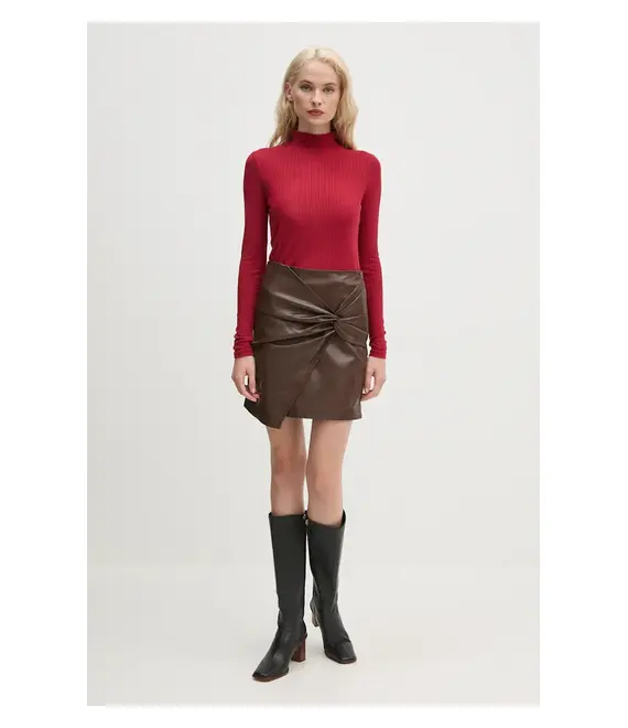 Longsleeve Pepe Jeans FLORY χρώμα: κόκκινο, PL505978