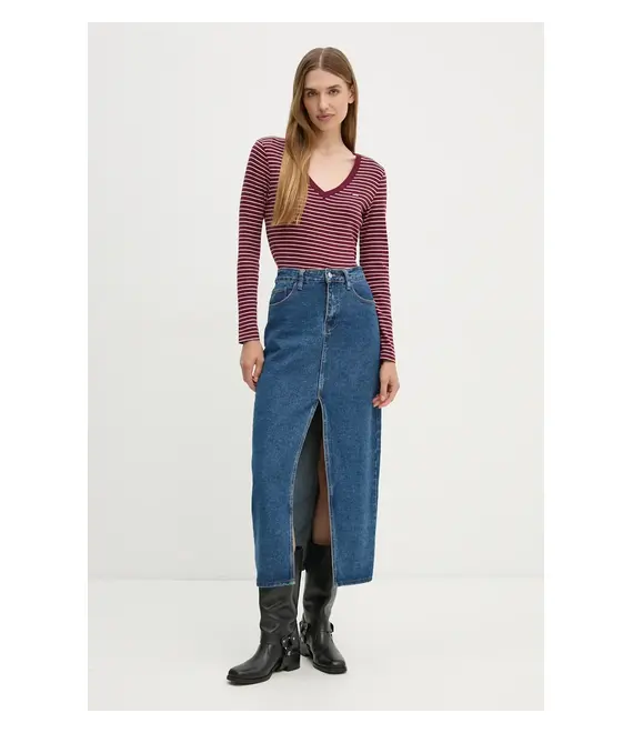 Βαμβακερή μπλούζα με μακριά μανίκια Levi's A9330
