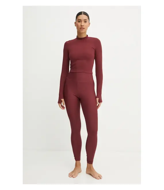 Μακρυμάνικο για γιόγκα Casall Soft Rib 24234