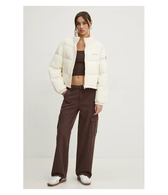Μακρυμάνικο Hollister Co. χρώμα: καφέ, KI339-3626