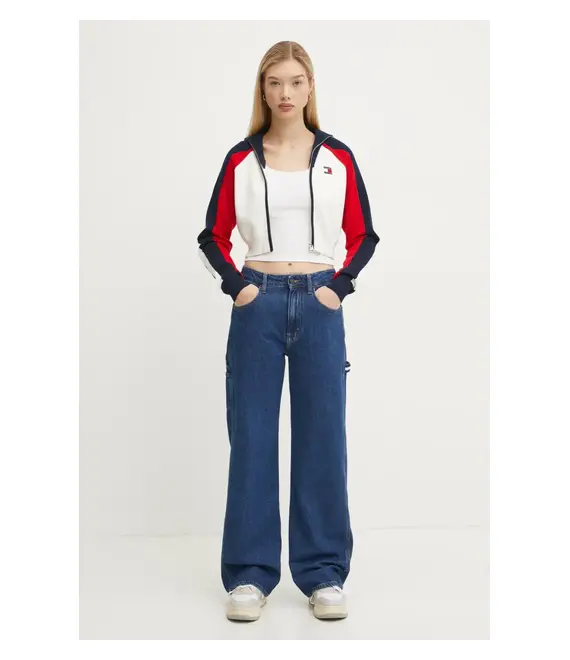 Μακρυμάνικο Hollister Co. χρώμα: μπεζ, KI339-3683