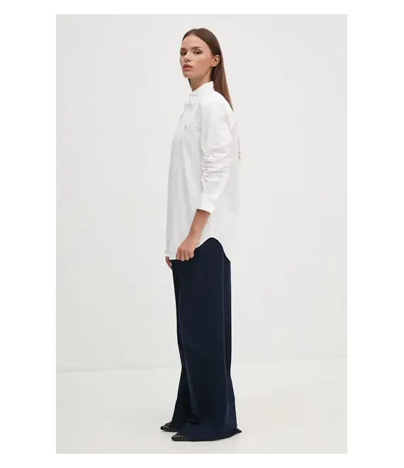 Πουκάμισο Polo Ralph Lauren χρώμα: άσπρο, 211941520