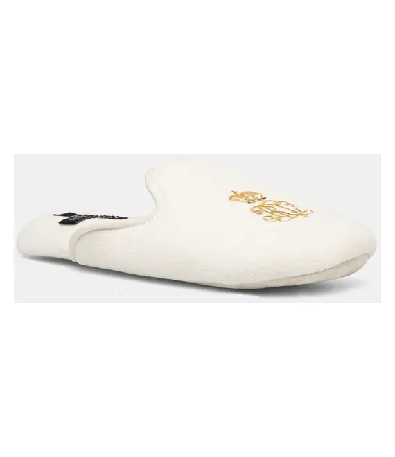 Παντόφλες Lauren Ralph Lauren χρώμα: μπεζ, ILN02372