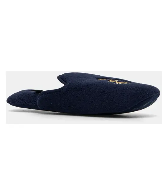 Παντόφλες Lauren Ralph Lauren χρώμα: ναυτικό μπλε, ILN02372