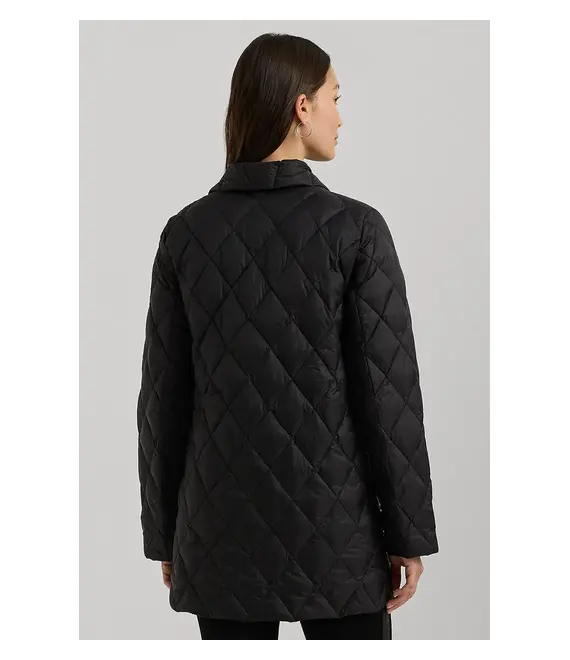 Μπουφάν Lauren Ralph Lauren χρώμα: μαύρο, 297951280