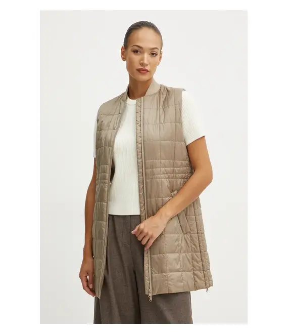 Παλτό Max Mara Leisure χρώμα: μπεζ, 2426036018600