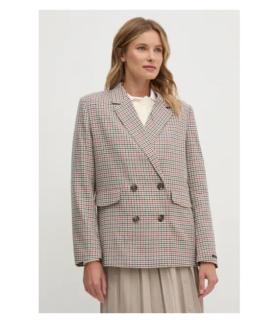 Σακάκι Pepe Jeans BAILEY χρώμα: ναυτικό μπλε, PL402454
