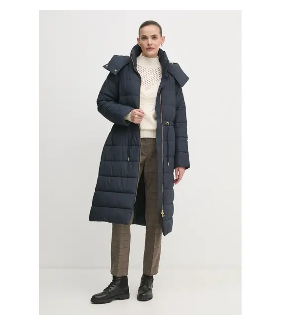 Μπουφάν Barbour Mannue Puffer χρώμα: ναυτικό μπλε, LQU1782