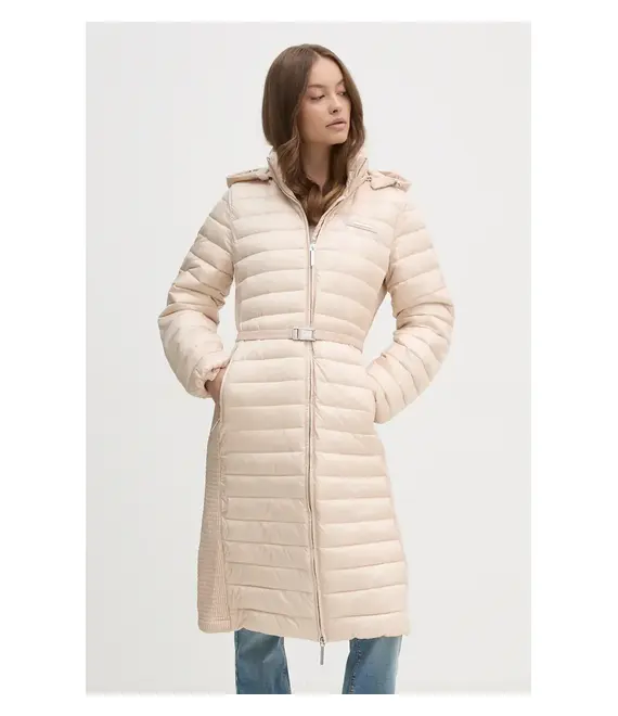 Μπουφάν Calvin Klein χρώμα: μπεζ, K20K207732