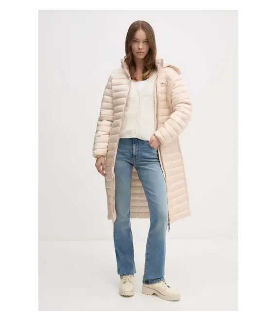 Μπουφάν Calvin Klein χρώμα: μπεζ, K20K207732