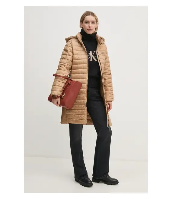 Μπουφάν Calvin Klein χρώμα: γκρι, K20K208011