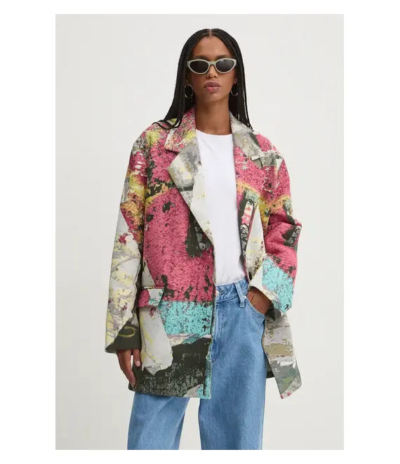 Παλτό Desigual POSTER 24WWEW63