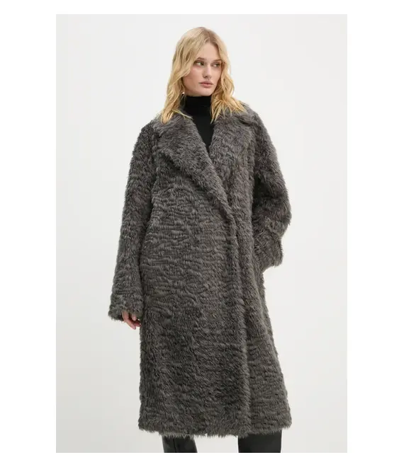 Παλτό Stand Studio Nicole Coat χρώμα: γκρι, 61126-9094