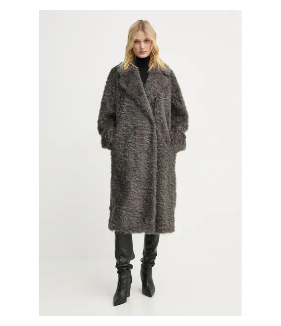 Παλτό Stand Studio Nicole Coat χρώμα: γκρι, 61126-9094