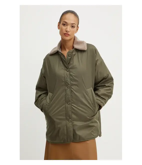 Μπουφάν δυο όψεων Weekend Max Mara χρώμα: πράσινο, 2425486011600