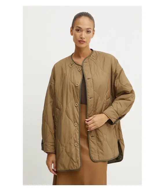 Μπουφάν δυο όψεων Weekend Max Mara χρώμα: πράσινο, 2425486011600